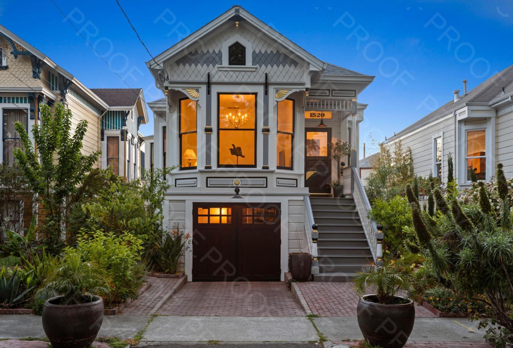 Lower Level Flat in 1885 Queen Anne Cottage Alameda Buitenkant foto